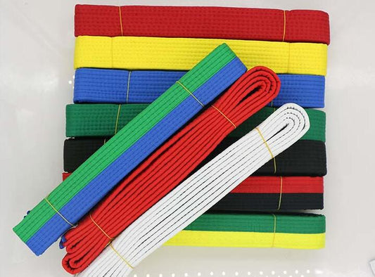 Standard Taekwondo Road With Divisa Level Belt Taekwondo Belt Tkd Belt Martial Arts Karate Belts Judo 2.6M
