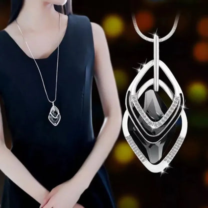 Long Necklaces & Pendants for Women Maxi Collier Femme Geometric Chain Fashion Necklace Statement Colar Accessories Jewelry 2022