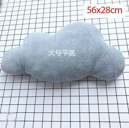 Cute 3 Sizes Cloud Shaped Pillow Cushion Stuffed Plush Toy Bedding Baby Room Home Decoration