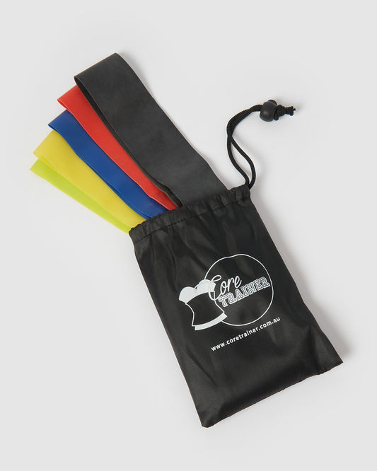 Core Trainer 5 Pack Resistance Bands Multi