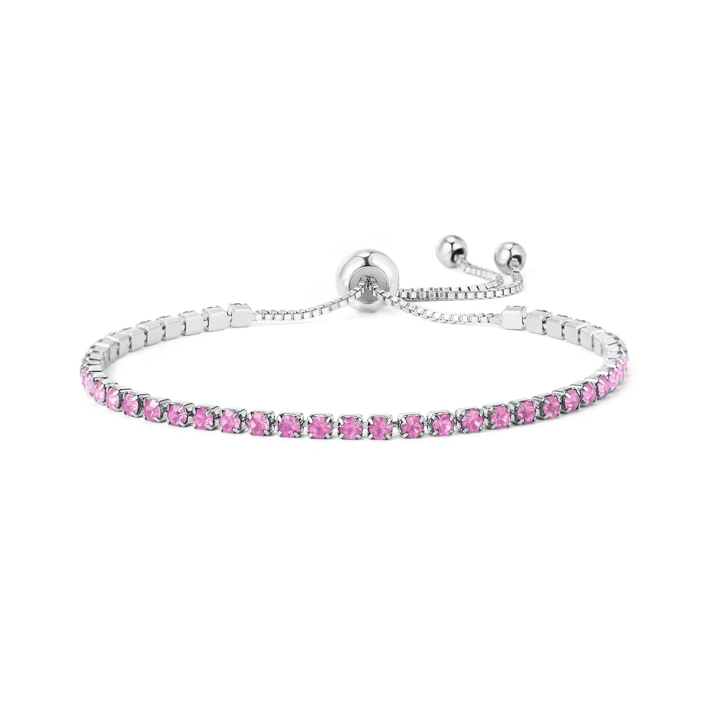 UMODE 4 Colors Cubic Zirconia Tennis Bracelet & Bangles for Women Luxury  Armbanden Voor Vrouwen Bijoux UB0124X