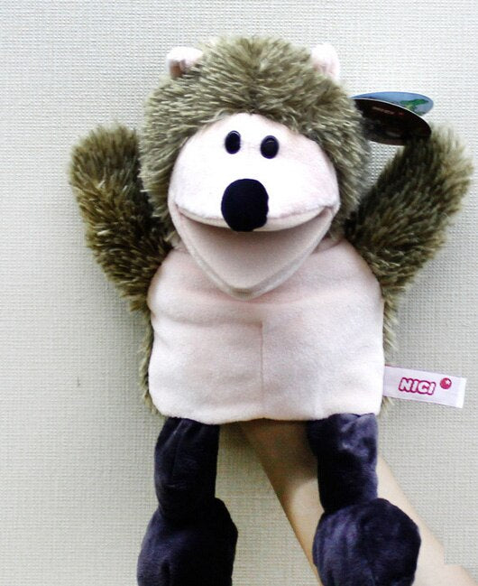 Animal Glove Puppets Adults Hand Living Puppet Dog Theater Doll Toys Plushies Story Talking Muppet Show Muppets Family Toy