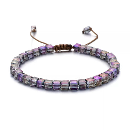 ZMZY Woman Bracelet Wristband Glass Crystal Bracelets Jewelry Accessories Handmade Wristlet Trinket