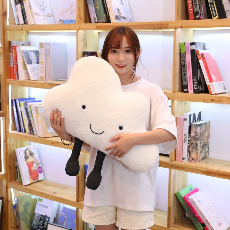 25-60cm Cute Sky Series Pillow Kawaii New Ins Cloud Plush Toys Stuffed Soft Cushion Nice Pillow Christmas