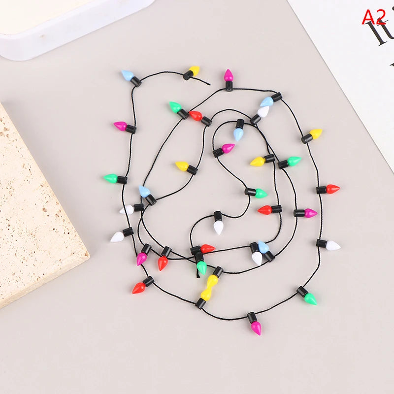 1/12 Scale 1 String of Fake Lights Christmas Good Decoration Dollhouse Miniature Mini Furniture Accessories String Lights