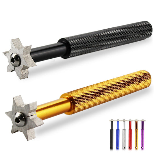 Golf Groove Tool Golf Iron Wedge Club Groove Sharpener Cleaner Golf Club Clear Tool v U Blade 6 Color Golf Accesories