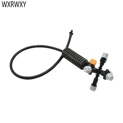 Hanging Anti Drip Misting Nozzle Cross Atomizing Nozzle Fog WATER SPRAY to Greenhouse Drip Irrigation 1set