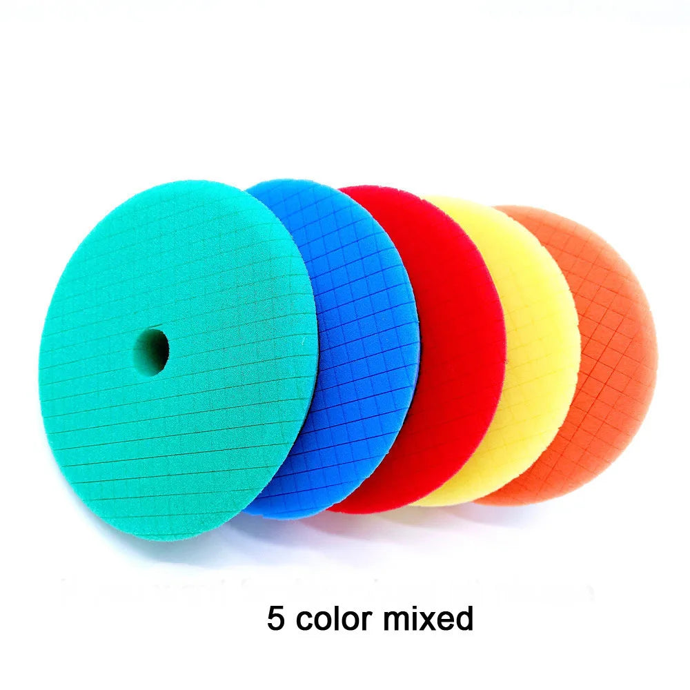 HUTU Polishing Disc 3/5/6Inch Car Detailing Car Polish Pad for Car Body Headlight 80/125/150mmCar Polishing Wheel for Car