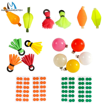 Maximumcatch Self-Adhesive Float Foam/Plastic Stick on/Tear Drop/Bobber/Tube Strike Indicator Fly Fishing Accessory