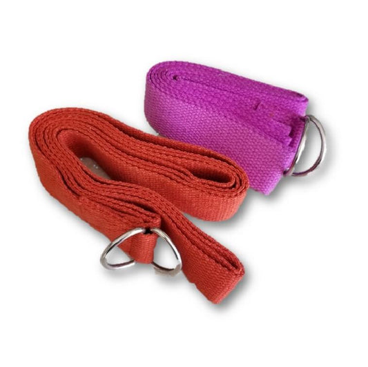 OMSutra Yoga Strap D-Ring (Regular) 6' - Deluxe