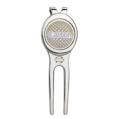 1 Pcs Golf Repair Tool Golf Divot Repair Tool Magnet With Golf Marker Key Chain Liner Clip Drop Shiping