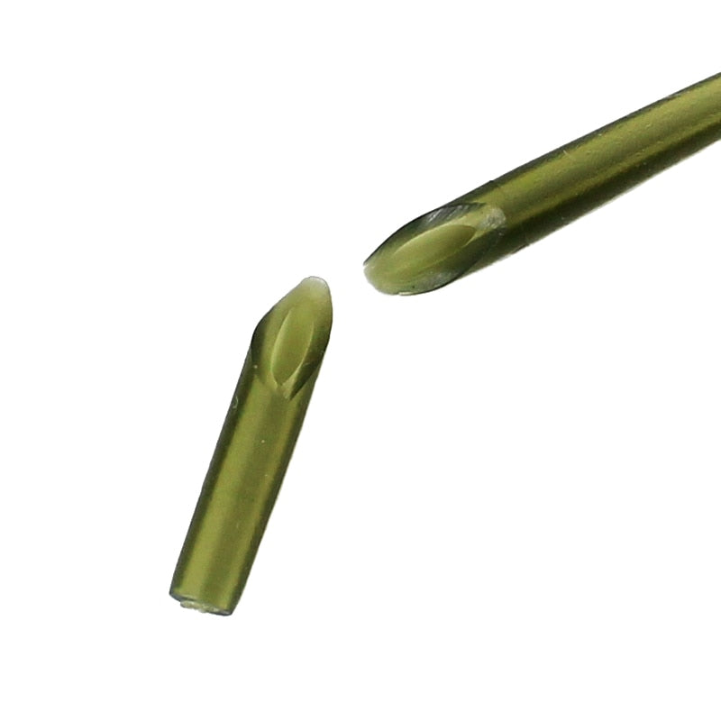 20PCS Carp Fishing Accessories Anti Tangle Sleeves Line Aligner Hook Sleeve for Carp Fishing Rig Hair Ronnie Rig Terminal Tackle