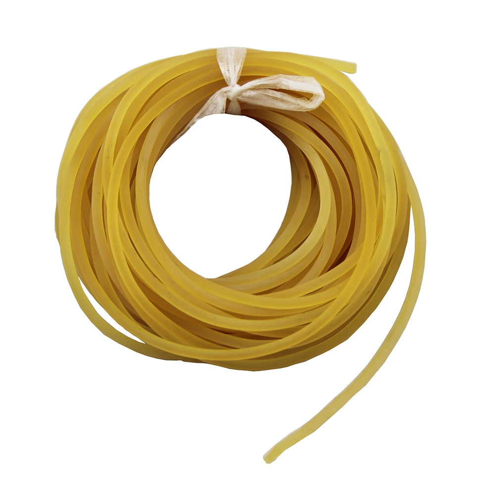 10 Meters Diameter 2mm & 2.5mm & 3mm  & 3.5mm & 5mm Solid Plain Traditional Elastic Rope Tied Reinforcement Group Fishing Line