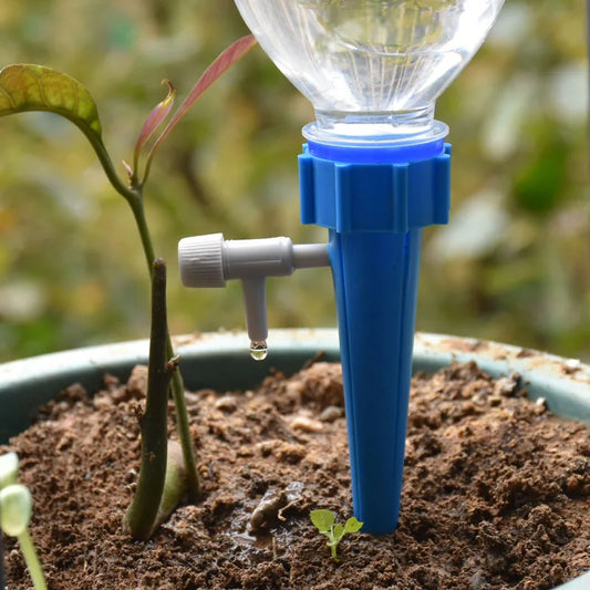 Drip Irrigation System Plant Waterers DIY Automatic Drip Water Spikes Taper Watering Plants Automatic Houseplant Watering 1pcs