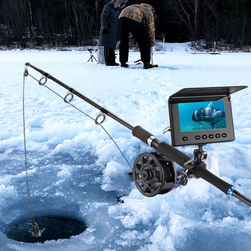 LUCKY Underwater Fish Finder  Fishing Camera Ice Fishing Night Vision Camera 4.3" LCD Monitor Sport Video Camera Underwater