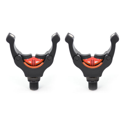 Hirisi Carp Fishing Rod Rest Head Gripper for Rod Pod Holder With Magic Magnet Clips Keep Fishing Rod