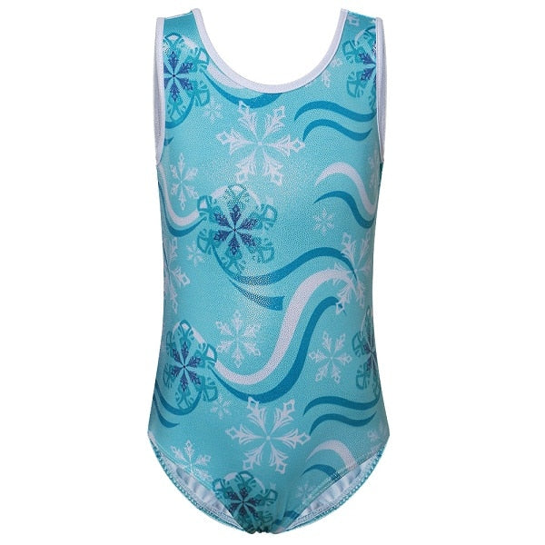 BAOHULU Sleeveless Girls Gymnastic Leotards Tank for 3-12y Kids Children Girl
