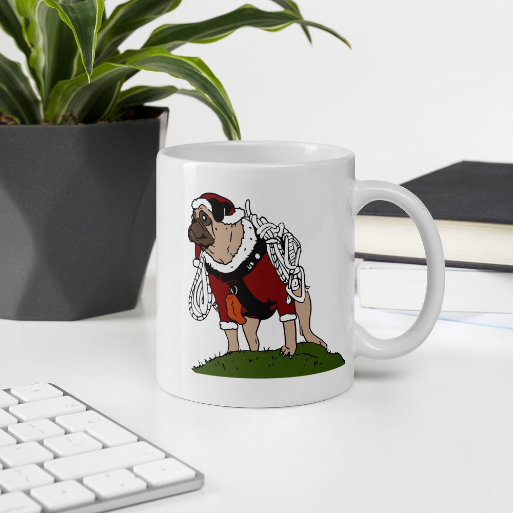 Vinny the Pug Christmas Mug #2
