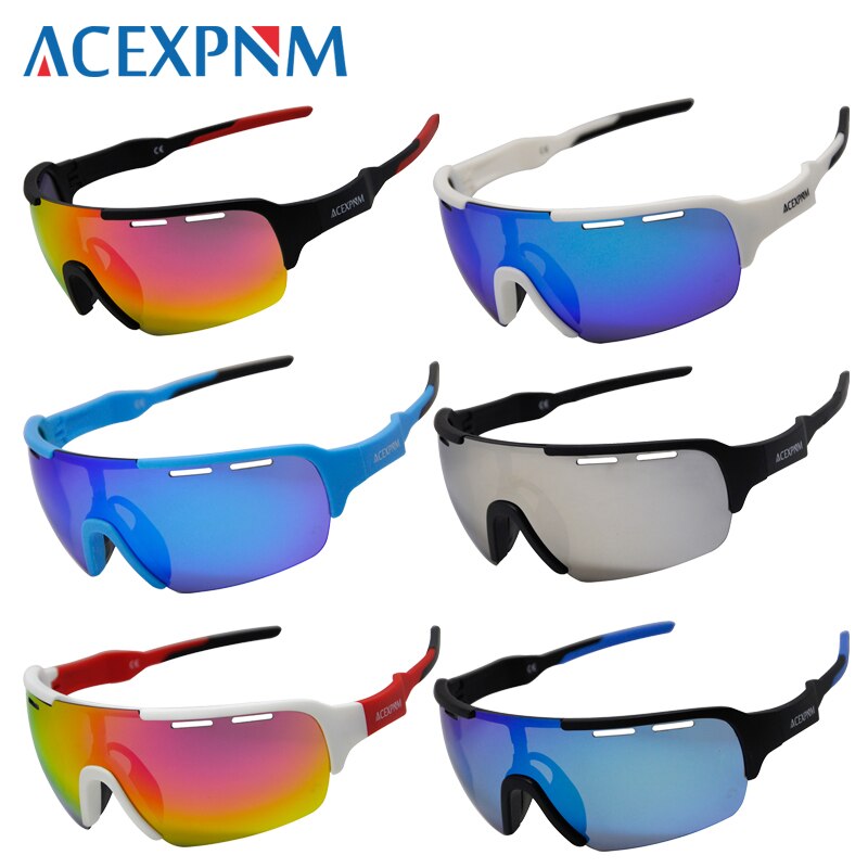 Brand New 2019 Polarized Cycling Glasses Outdoor Sports Cycling Goggles Mountain Bike Cycling Eyewear Sunglasses 4 Lens
