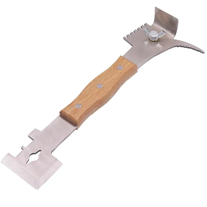 1 Pcs Standard Scraper Stainless Steel Bee Pollen Shovel Apiary Suit Beekeeper Beekeeping Tools Honey Bee Hives Equipment