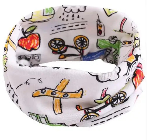 New Autumn Winter Girls Cotton Scarf Kids Scarf Bibs LIC Boys Girls Scarves Lovely Kids Collar Children Bufandas O Ring Scarf