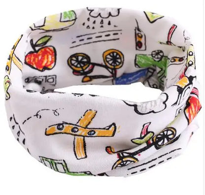 New Autumn Winter Girls Cotton Scarf Kids Scarf Bibs LIC Boys Girls Scarves Lovely Kids Collar Children Bufandas O Ring Scarf
