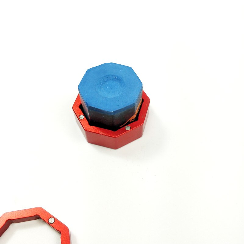 2019 Latest Cueangel Splicing Magnetic Billiards Pool Chalk Holders With Predator Chalks 3colors Hexagon Chalk Cases With Magnet