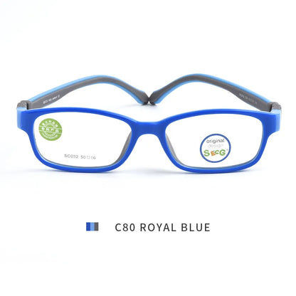 SECG Ultralight Flexible Soft Kids Frame Children Optical Spectacle Frame Glasses for Sight Eyeglass Lunettes De Vue Enfant