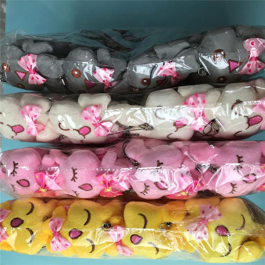 40PCS Small Cute Rabbit Stuffed Animal Plush Toys , Small Kid's Plush Doll