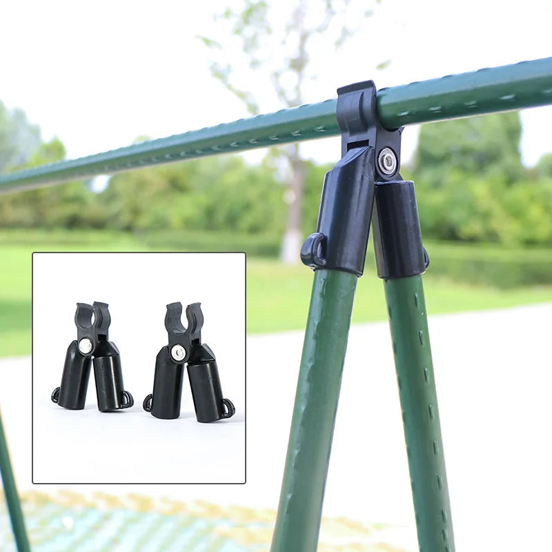 2pcs 11 16mm Plastic Gardening Pillar Connectors Vegetable Climbing Plants Brackets Trellis Awnings Pipe Pole Connect Joints