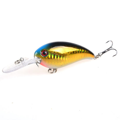 1pcs Crank Fishing Lure Artificial Hard Baits 10cm/15g Crankbait Jerkbait Wobbler Fishing Tackle Good Treble Hooks Tackle