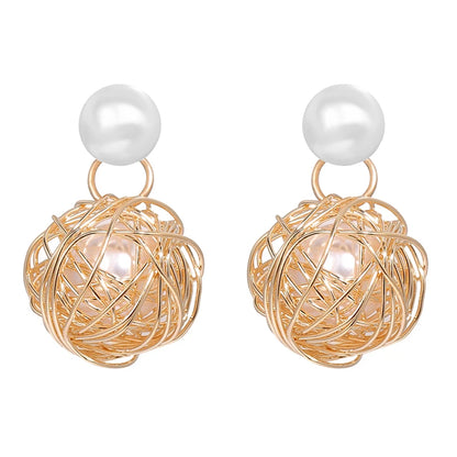 17KM New Vintage Earrings 2022 Geometric Shell Earrings for Women Girl BOHO Resin Drop Earrings Brincos Fashion Tortoise Jewelry