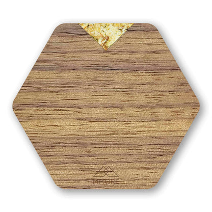 Wooden Coasters - Oak / Set of 4 Coasters
