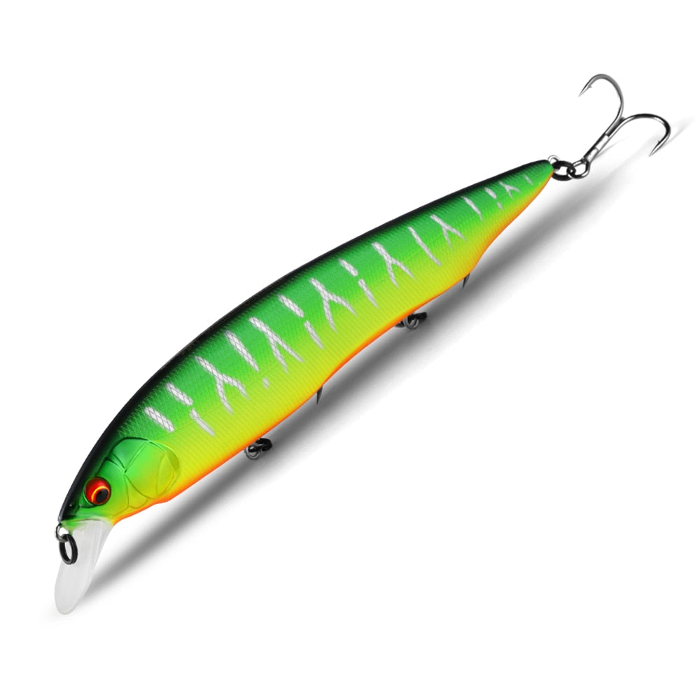 BEARKING 160mm 30g Hot Fishing Lures Assorted Colors Minnow Crank Tungsten Weight System Wobbler Model Crank Artificial Bait