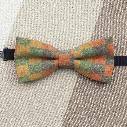 Fashion New Cork Wood Kids Bow Ties Novelty Handmade Fancy Bowtie Adjustable Butterfly Party School Children Accessories