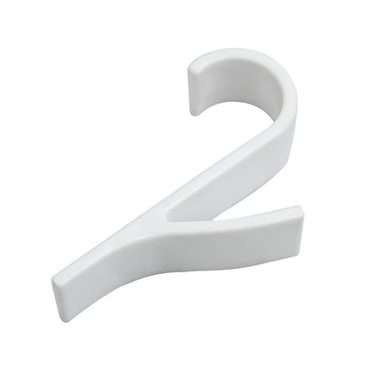 Kitchen Bathroom Hanger Clips Storage Racks White Clear Hanger Heated Towel Radi