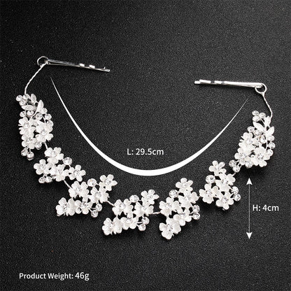 Miallo Classic Crystal Wedding Hair Vine Bridal Hair Jewelry Accessories Headpieces Women Headbands Princess Tiaras and Crowns