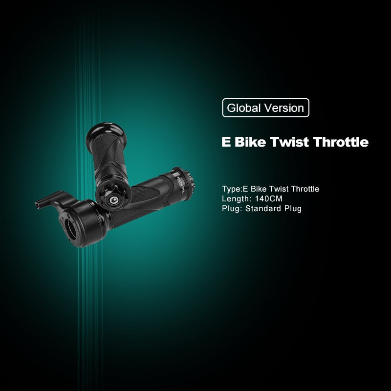 EBike Twist Throttle 24V 36V 48V 72V Electric Bicycle Accessories 160CM Gas Handle for Scooter  Electric Bike Kit