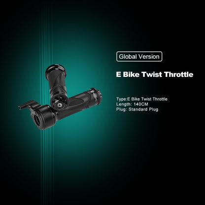 EBike Twist Throttle 24V 36V 48V 72V Electric Bicycle Accessories 160CM Gas Handle for Scooter  Electric Bike Kit