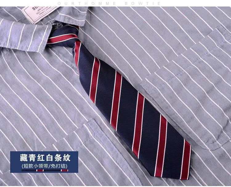 28*6cm Gravata Boys Girls Children's Tie School Class Dance Costume Accessories Band Cartoon Student Tie Necktie Neckcloth