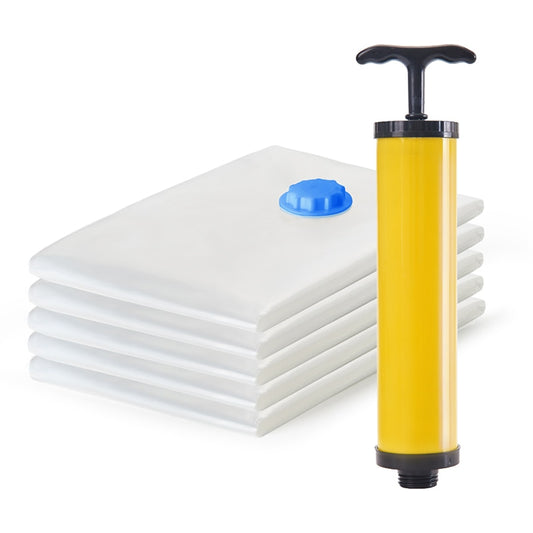 Vacuum Bag for Clothes Storage Bag Home Organizer Transparent Border  Foldable Compressed Large Seal Space Saving Seal Package