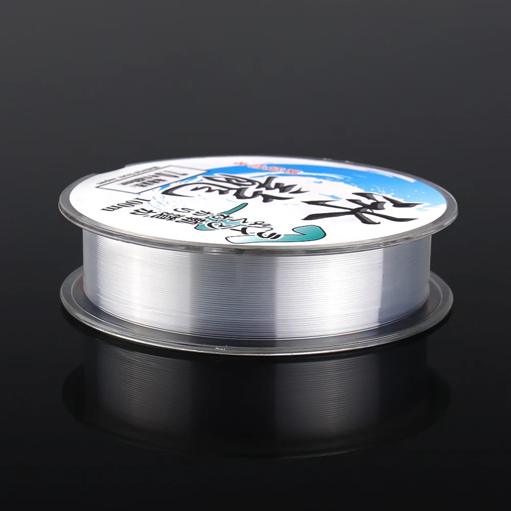 100M Nylon Fishing Line Monofilament Japanese Material for Saltwater Carp Fishing Fluorocarbon Fishing Lline Fly Line