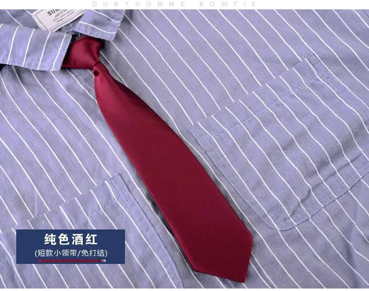 28*6cm Gravata Boys Girls Children's Tie School Class Dance Costume Accessories Band Cartoon Student Tie Necktie Neckcloth