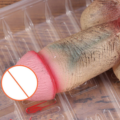 Halloween Horror Props Bloody Hand Haunted House Party Decoration Scary Fake Hand Finger Leg Foot Brain Heart Halloween Supplies