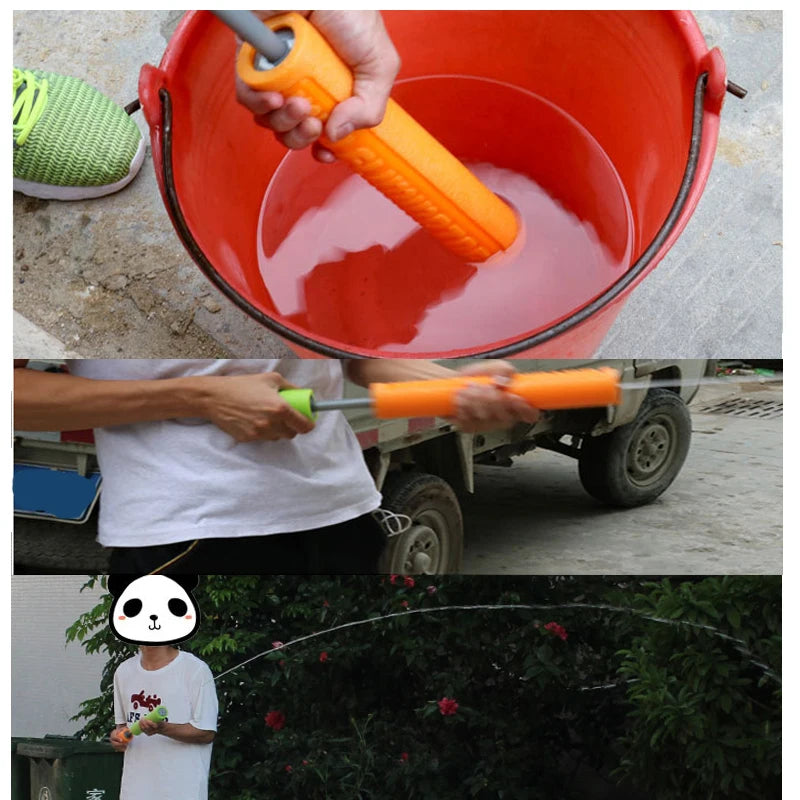 1pcs Fashion Summer Water Gun Toys Outdoor Beach Game Toys for Kids Simple Drift Telescopic Water Guns