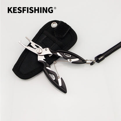 KESFISHING Fishing Multifunctional Plier Camping Secure Pliers Clip Lip Grips Fishing Accessories Shipping