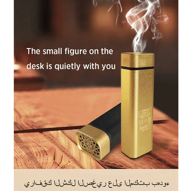 Portable Electric Incense Burner, Arabic Car Burner, USB Power, Ramadan, Muslim, Mini