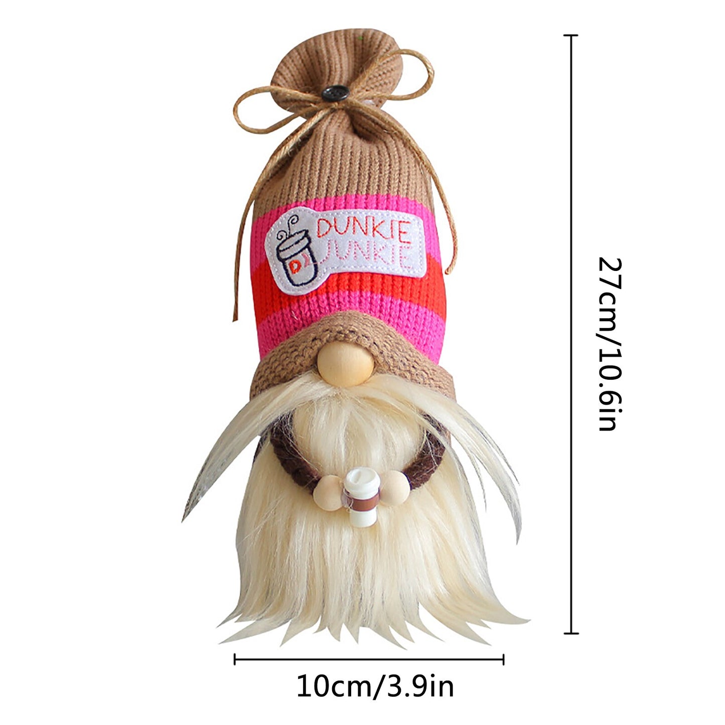 Christmas Gnomes Decoration Swedish Gnome Plush Ornament Tomte Santa Elf Dwarf D
