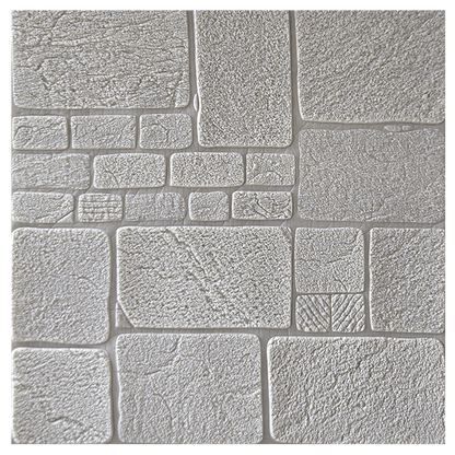 3D Wall Stickers Thick Sandstone Self-Adhesive Wallpaper Brick Pattern Collision Living Room Wall Stickers Bedroom Net Red Room