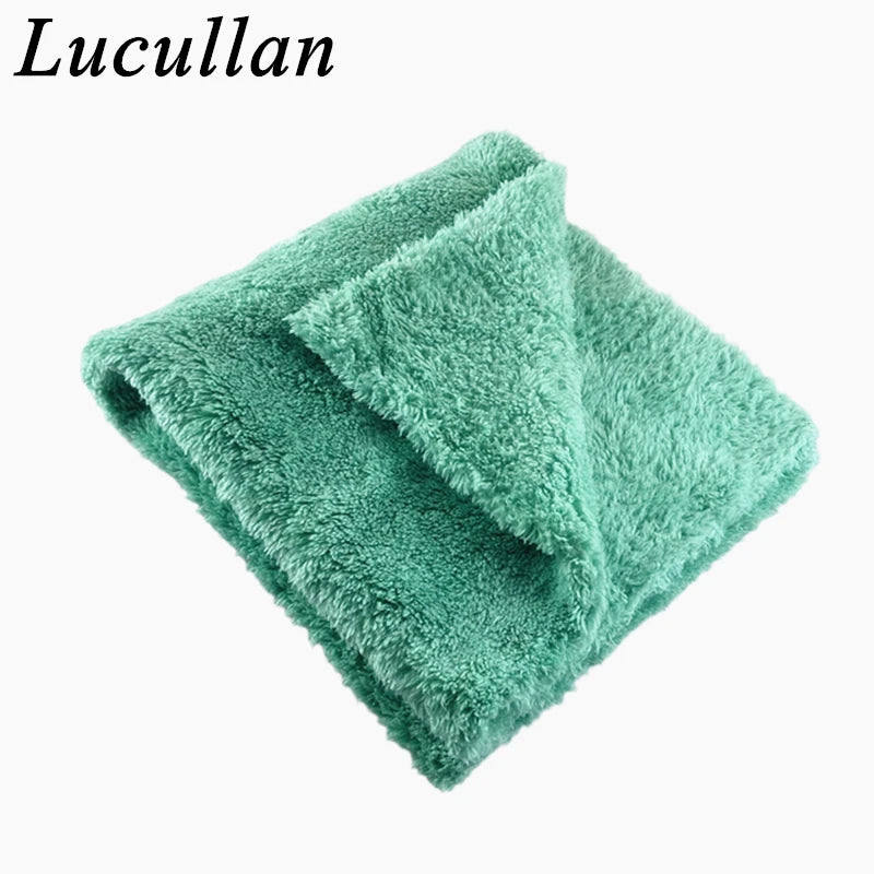 BEST!!!Plush Microfiber Edgeless Towel 16"X16" 100% Scratch Perfect for Auto Detailing,Washing,Interior Cleaning